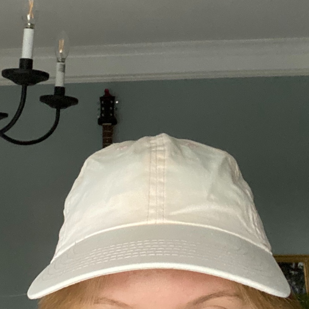 baby pink baseball hat